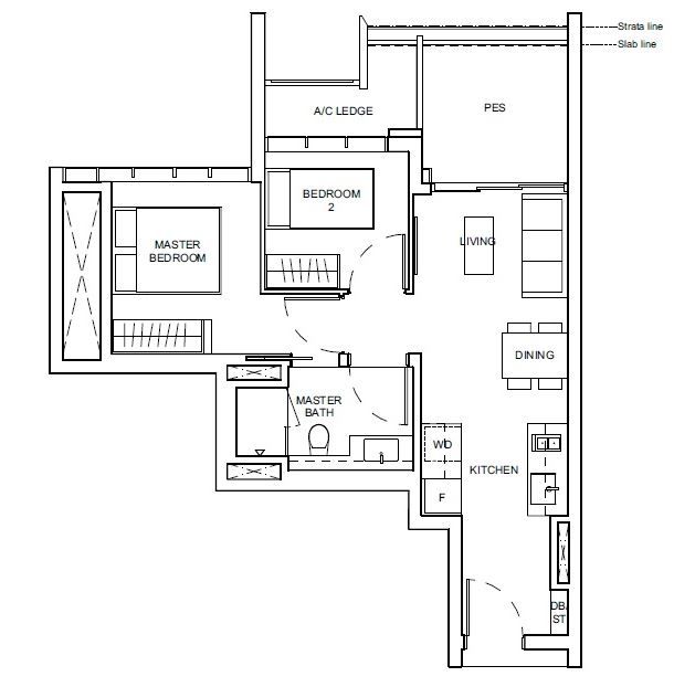 2 bedroom