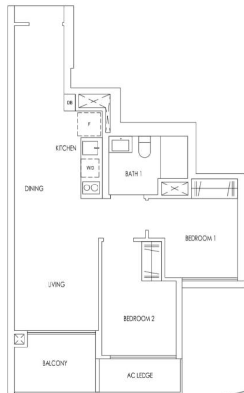 2 bedroom